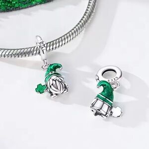 S925 Irish Gnome Charm 💚